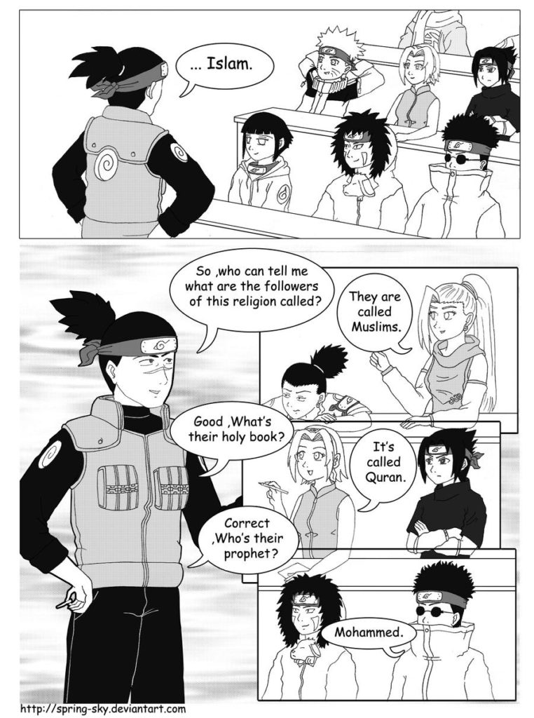 An Enlightening Lesson manga page 2 by spring-sky