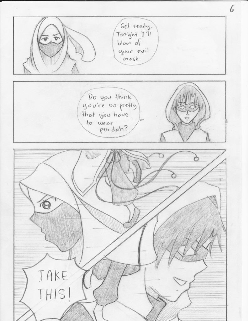 Justice manga page 6 by Warnawani