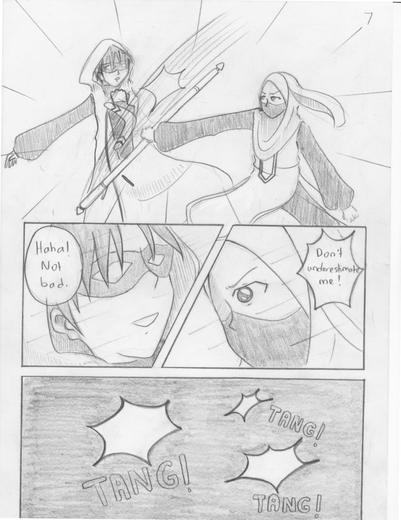 Justice manga page 7 by Warnawani