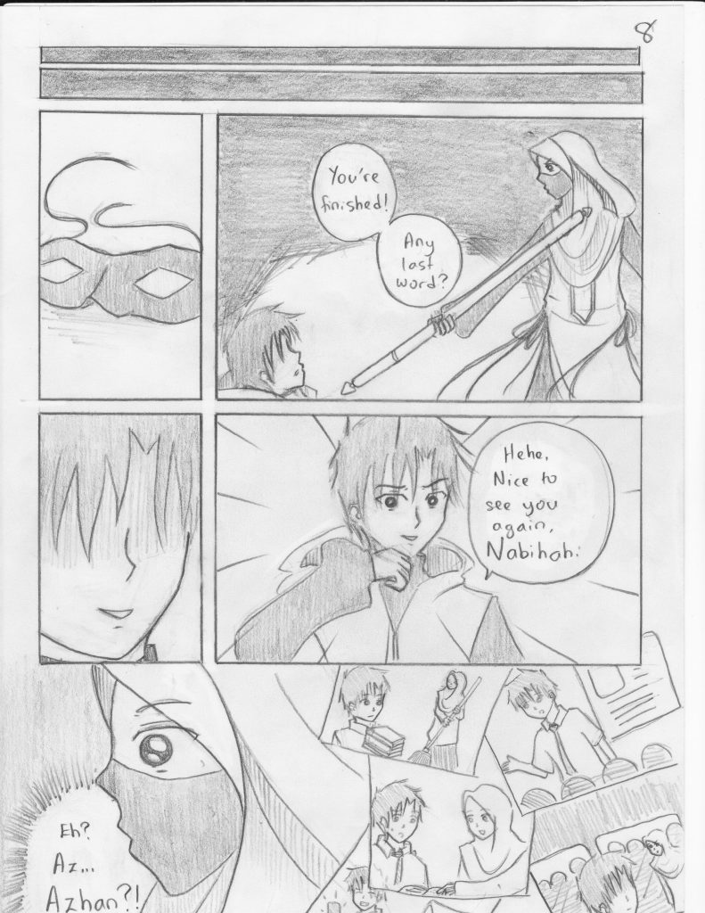 Justice manga page 8 by Warnawani