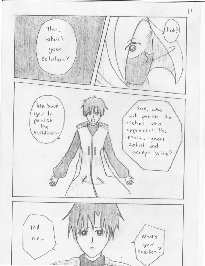 Justice manga page 11 by Warnawani