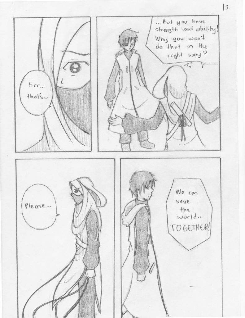Justice manga page 12 by Warnawani
