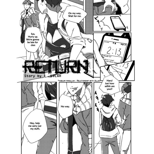 the return 1