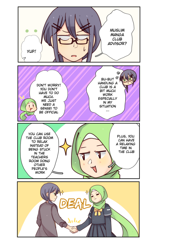 Muslim Manga Club 3.11 The Deal by Hamed Nouri and Zhar