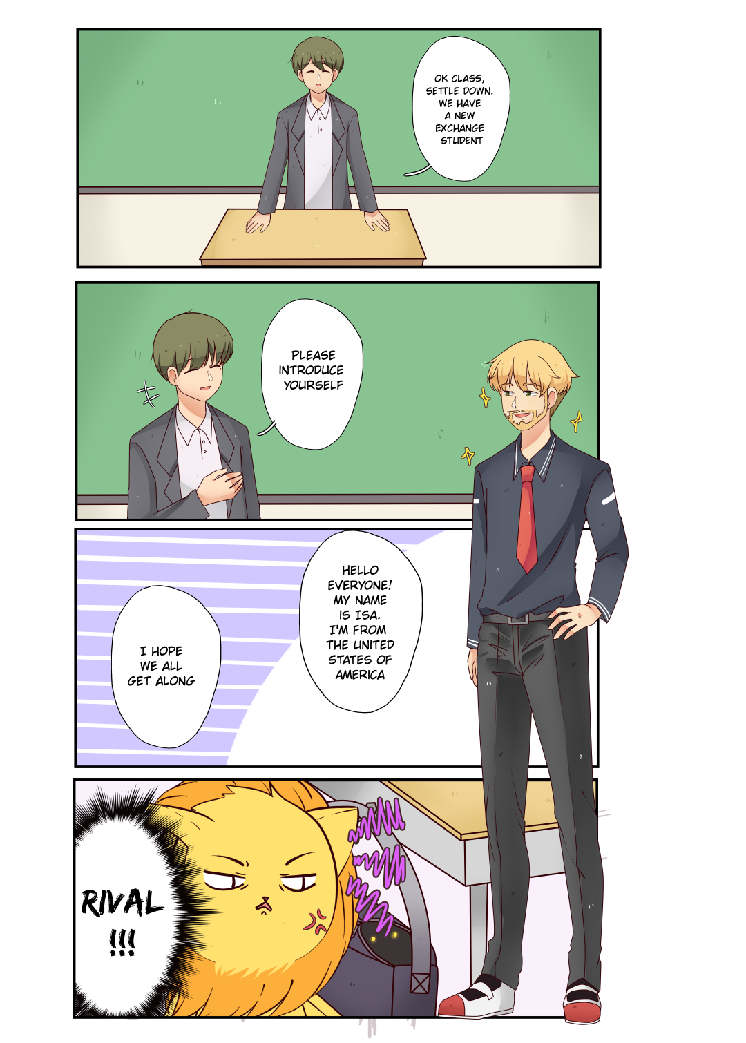 Bearded Rival Appears
