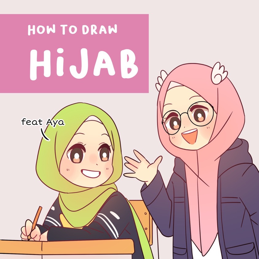 How To Draw Hijab Muslim Manga