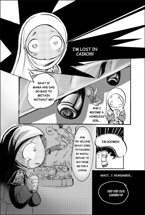 Jinn Narration manga page 3 by Asia Alfasi