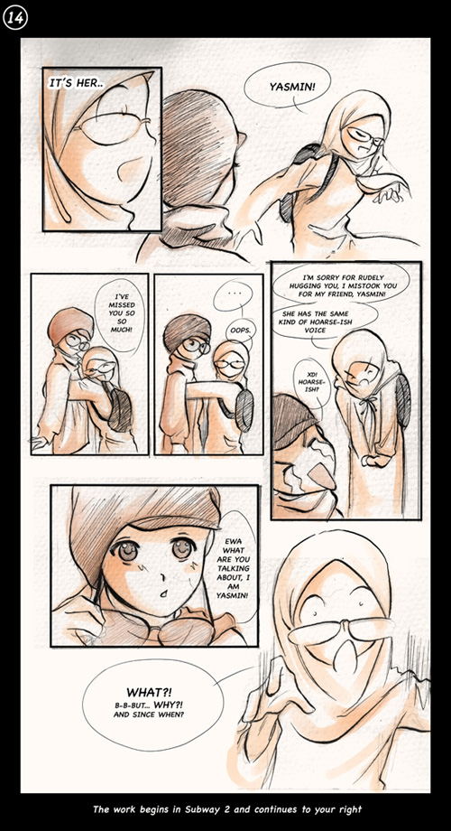 The Non-Savvy Non-Commuter manga page 13 by Lady Respect