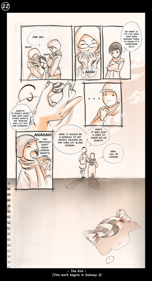 The Non-Savvy Non-Commuter manga page 21 by Lady Respect
