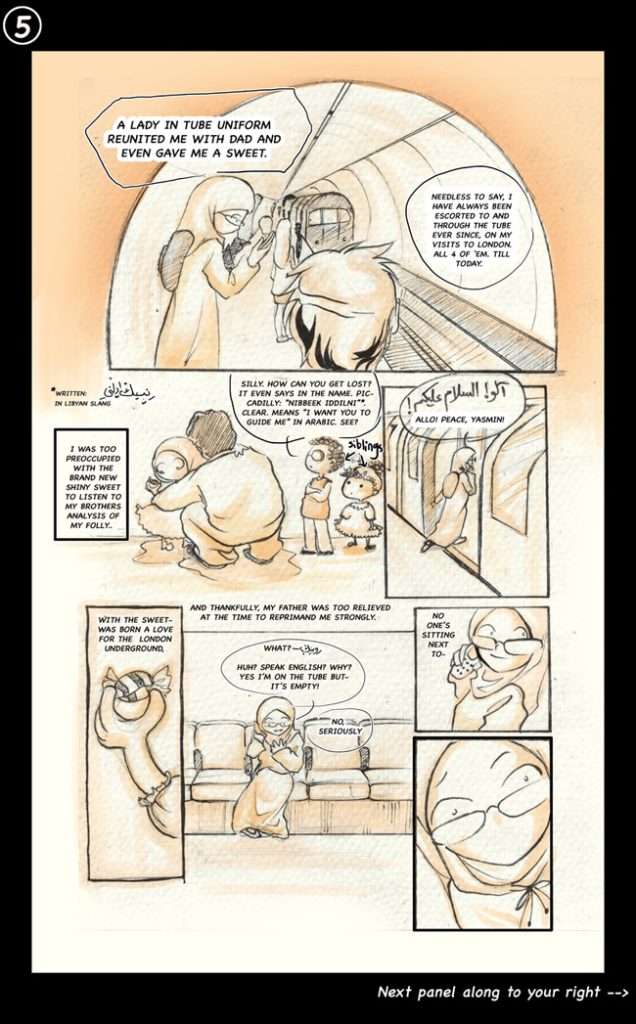 The Non-Savvy Non-Commuter manga page 4 by Lady Respect