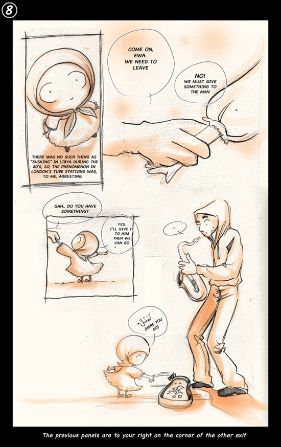 The Non-Savvy Non-Commuter manga page 7 by Lady Respect