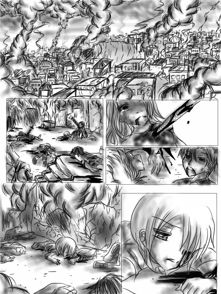 DAm manga page 1 by Iliani