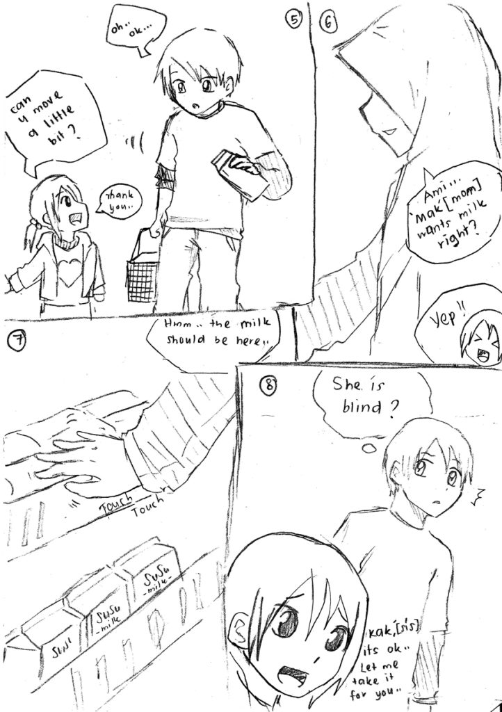 When Buying Milk manga page 1 by Tamai