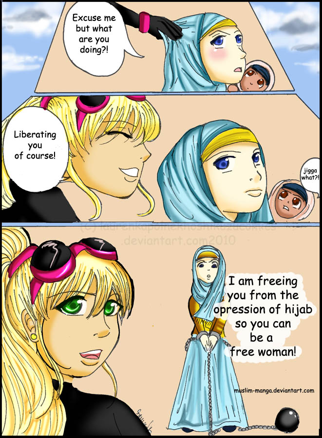 Respect the Veil manga page 2 by HoshikuzuComics