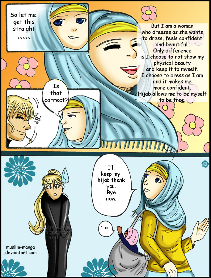 Respect the Veil manga page 4 by HoshikuzuComics