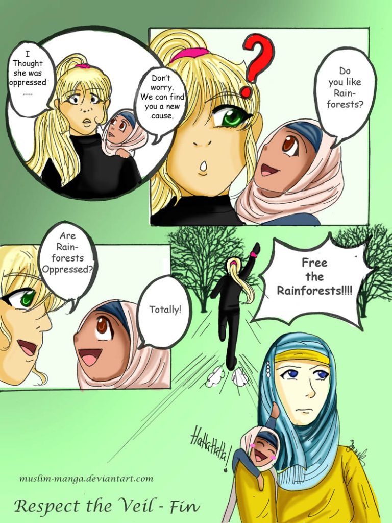 Respect the Veil manga page 5 by HoshikuzuComics